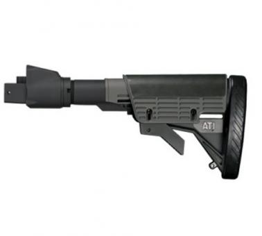 AK-47 Schaft / Schubschaft mit Wangenauflage und gedämpfter Schaftkappe Strikeforce Elite Grau ATI 