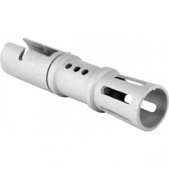 Ruger Mini 14 Mündungsbremse / Mündungsfeuerdämpfer Silber 