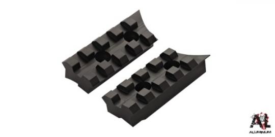 Taktischer Pump Gun Vorderschaft Aluminum Rail Set ATI 