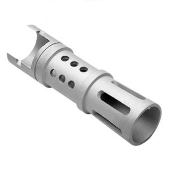 Mini 14 Mündungsbremse / Mündungsfeuerdämpfer Silber NcS USA 