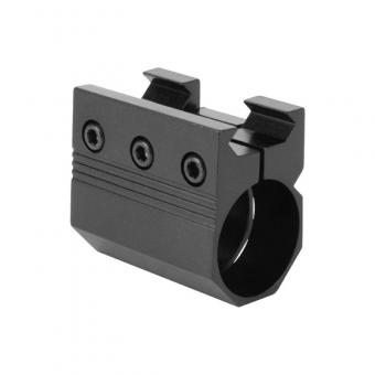 Lampenhalter / Zubehörhalter 25mm mit Weaver/ Picatinnyaufnahme AIM USA 