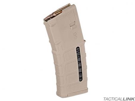 AR-15 Magazin 5,56 /.223mm 30 Schuss Gen 3 mit Fenster Sand Magazin PMag Magpul 