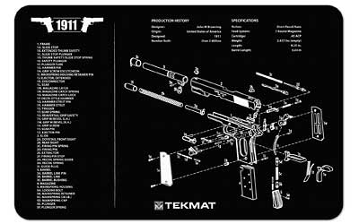 TEKMAT 1911 Pistol Mat 