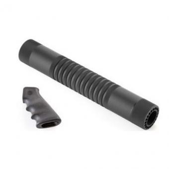 AR-15 Griff und Knurled Vorderschaft Hogue 