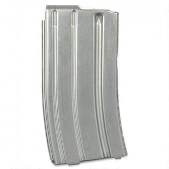 AR-15 Magazin  223 in 20 Schuss ALUMINUM Teflon GRAY 