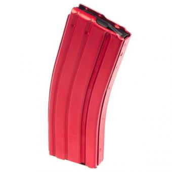 AR-15 Magazin 30 Schuss .223 Aluminium Rot TEFLON CPD 
