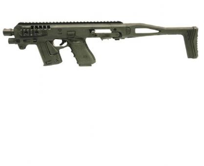 MICRO RONI System neue Ausführung für Glock 17 / 19 / 19x / 22 / 23 / 31 / 32 / 45  bis GLOCK GENARATION 5 Oliv 