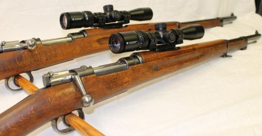 Swedish / Schwedisch Mauser Zielfernrohrmontage / Niedriges Profil für M38 und M96 