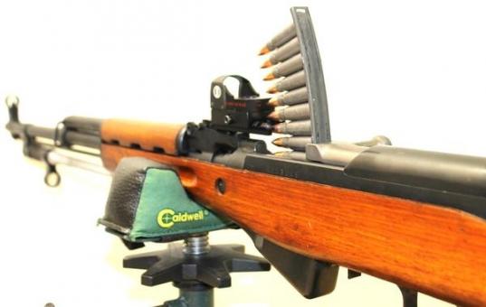 SKS Niedriges-profile NDT red dot mount Gen 2 with back-up sight 