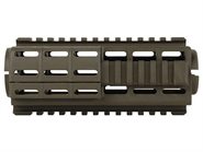 AR-15 Quad Rail Handschutz Intrafuse Oliv Drab Tapco 