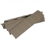 Picatinny/Weaverschienen-Abdeckungen / Rail Panels 5er Pack Sand Tapco 