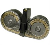 Mini-14 Magazin / Mini14 Trommelmagazin 100 Schuss durchsichtig Beta C-MAG 