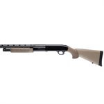 Mossberg 500 Schaft und Vorderschaft OverMolded Gillie Tan Hogue 