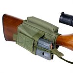 Schaftmagazintasche und Wangenauflage Oliv 