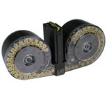 M16 / AR-15 Magazin / AR-15 Trommelmagazin 100 Schuss durchsichtig Beta C-MAG 