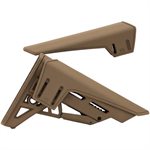 AR-15 Schaft Sechs Positionen Mil-Spec-Schaft mit verstellbarer Wangenauflage Braun ATI TactLite 