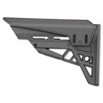 AR-15 Schaft Sechs Positionen Mil-Spec-Schaft mit verstellbarer Wangenauflage Grau ATI TactLite 