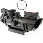 Prismatic 4X32 Zielfernrohr / taktisches kompakte Zielfernrohr  Blau, Rot und Grün beleuchtet AIM USA 