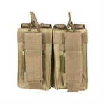 Double AR and Pistol Mag Pouch Sand NcS USA 