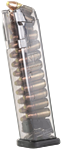 Glock 17/18/19/26/34 Magazin 9mm 22 Schuss durchsichtig ETS 