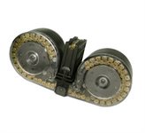 H&K 33 Magazin / HK33 Trommelmagazin / HK93 HK53 /5,56x45mm 100 Schuss Durchsichtig Beta C-MAG 