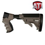 Remington 870 Schaft / Klapp- Schubschaft mit Wangenauflage / Dämpfungssystem Scorpion /  Sand ATI 