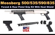 Mossberg 500 Pistolengriff, Vorderschaft mit Pistolengriff u. Hitzeschild SET ATI 