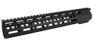 AR-15 Handschutz ULTRA SLIM MLOOK FREE FLOAT CLAMP-ON Picatinny- Weaverschiene  12" 