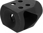 AR-15/ M16 Mündungsfeuerdämpfer/ Mündungsbremse 9MM in 1/2 x 36" Thread Short Tanker Mündungsbremse/ Black Steel T-Fire USA 