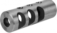 Mündungsbremse / Mündungsfeuerdämpfer 5/8"x24 THREAD FULL SIZE MUZZLE BRAKE W/CRUSH WASHER STAINLESS STEEL 
