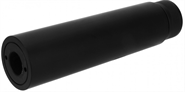 Mündungsfeuerdämpfer / Mündungsbremse 5/8"x24 THREAD SLIP-ON FAKE STYLE MUZZLE BRAKE STEEL BLACK 